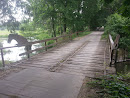 Drewniany Most z Koniem