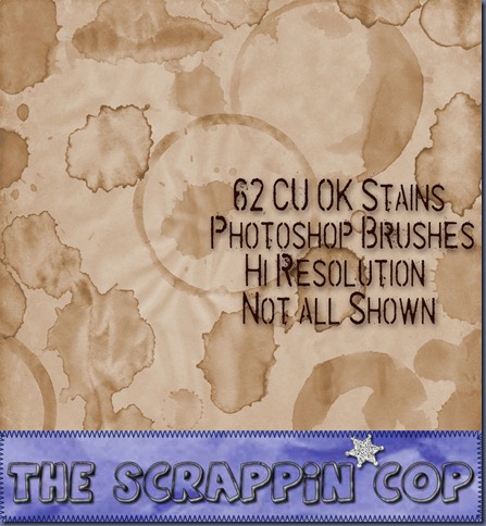 CU OK Stained Photoshop Brushes CU OK Stained Photoshop Brushes