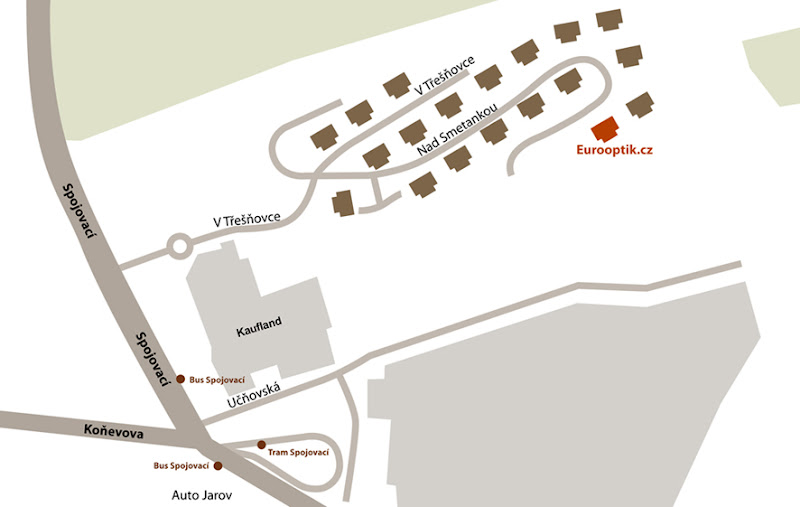 eurooptik.cz mapa small
