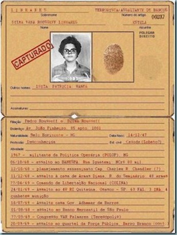 Dilma - curriculum vitae Dilma, abrindo arquivos da ditadura!