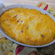 Roasted Butternut Squash Gratin with Chipotles