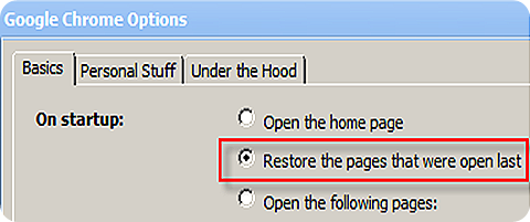 restoreopenedtabsgooglechrome