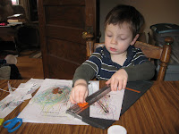 Coloring and cutting
