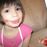 Madeline and her best cookie