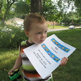 Kai, first day of Tot School