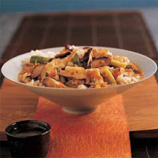 Vegetable Donburi Over Seasoned Rice