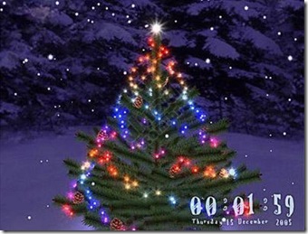 3d Christmas Tree ScreenSaver