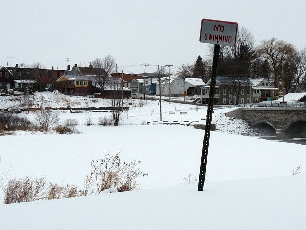 no swimming