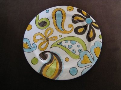 paisley plate aedriel designs a room somewhere blog