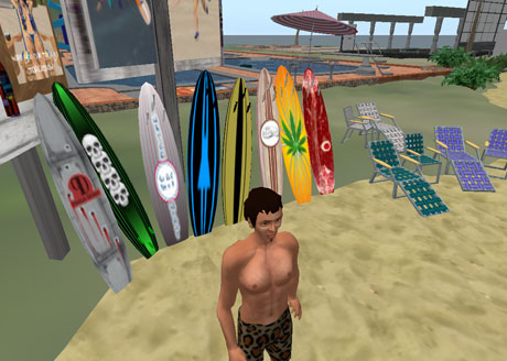 second life pool swim