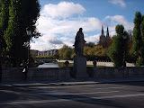 The river running through Burgos.