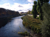 The river running through Burgos.