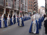 Holy Thursday Procession during Semana Santa in Burgos.