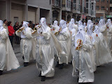 Holy Thursday Procession during Semana Santa in Burgos.