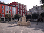A popular plaza in Burgos.