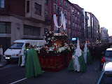 Holy Tuesday Procession during Semana Santa in Burgos.
