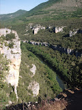 A nice view of a canyon near Burgos.