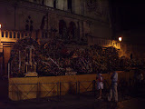 Street performers in Burgos.