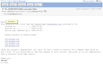 Most Outrageous Web Hosting Support Answer