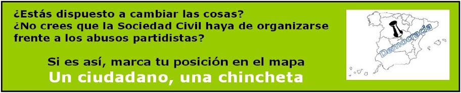Campaña «Un ciudadano, una chincheta»