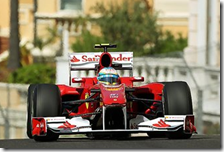 Fernando Alonso con la Ferrari