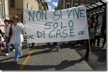 Manifestazione di L'Aquila