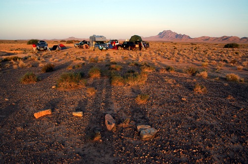 otra acampada