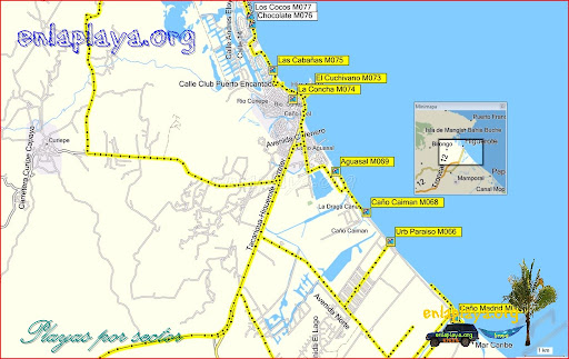 Higuerote - Playas desde Caño Madrid hasta Las Cabañas