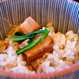 ごぼうの炊き込みご飯と見つけたり。