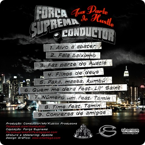 Força Suprema Conductor - Faz Parte do Hustle - Capa Traz 