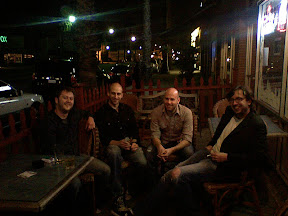 The Whiskey Saints, in front of Joxer Dalys in Culver City.