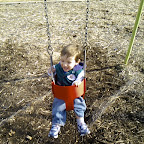 Kaden swinging - Nexus One continuous shoot