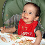 Eating cake