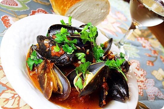Mussels in Tomato Sauce Recipe