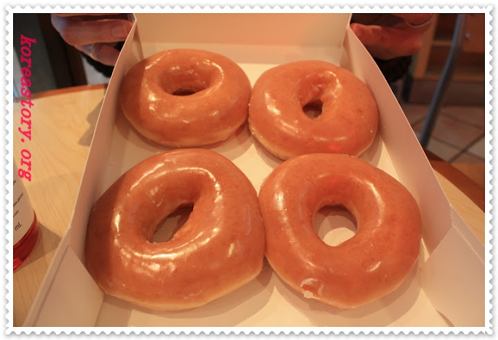 รูปคริสปี้ครีม krispy kreme เกาหลี