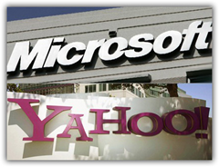 microsoft e yahoo