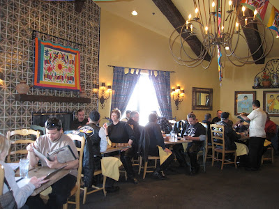 lunch at las casuelas quinta