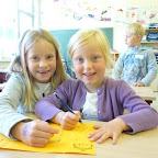 1ste leerjaar - mei 2010 - integratie kleuters op bezoek
