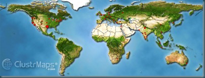 Visitor Map of http://www.sprabs.com