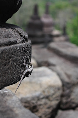  Yogyakarta   Tempel, Tempel, Tempel und ein unsichtbarer Vulkan