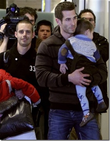 Laurent, peter and baby Laurent, peter and baby