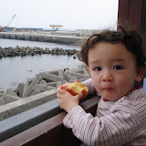 Eidan at the Youth Hostel in Yakushima