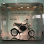 Yamaha's Electric Commuter EC-02, on display near Aqua City