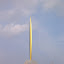 The Flame of Liberty statue in Odaiba