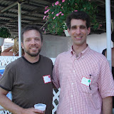 Mike (right) and his cousin Pat