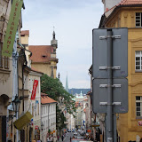 View down Nerudova St