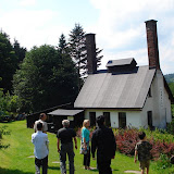 Mr Stryncl's glass-making cottage