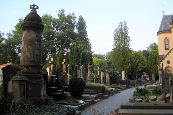 The Vysehrad cemetery is the final resting place of many famous Czechs