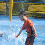 Eidan in the Duplo water park
