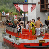 Maria, Eidan and Kai in Captain Nick's Splash Battle. I blasted them with water from the shoreline.